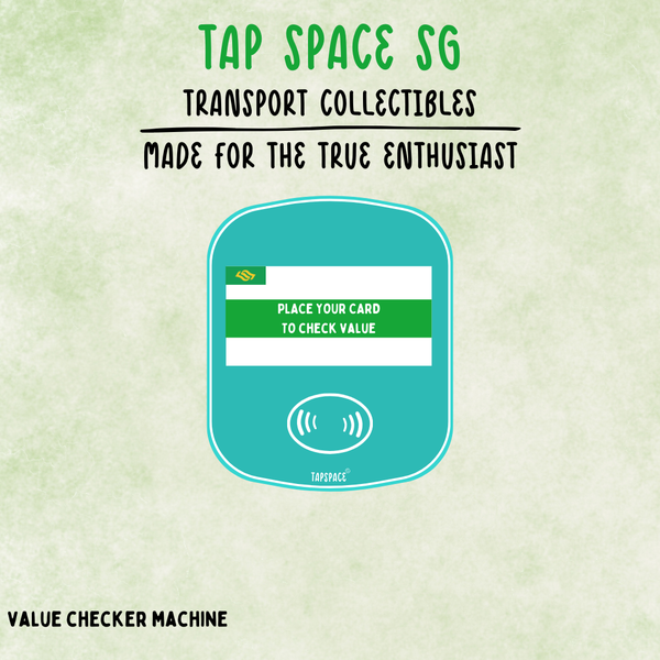 Value Checker Machine MRT Icons Keychain