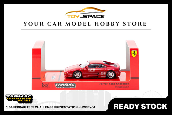 [TARMAC WORKS] 1:64 Ferrari F355 Challenge Presentation - HOBBY64