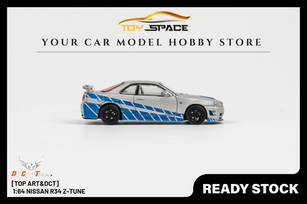 [TOPART&DCT] 1:64 Nissan R34 Z-Tune