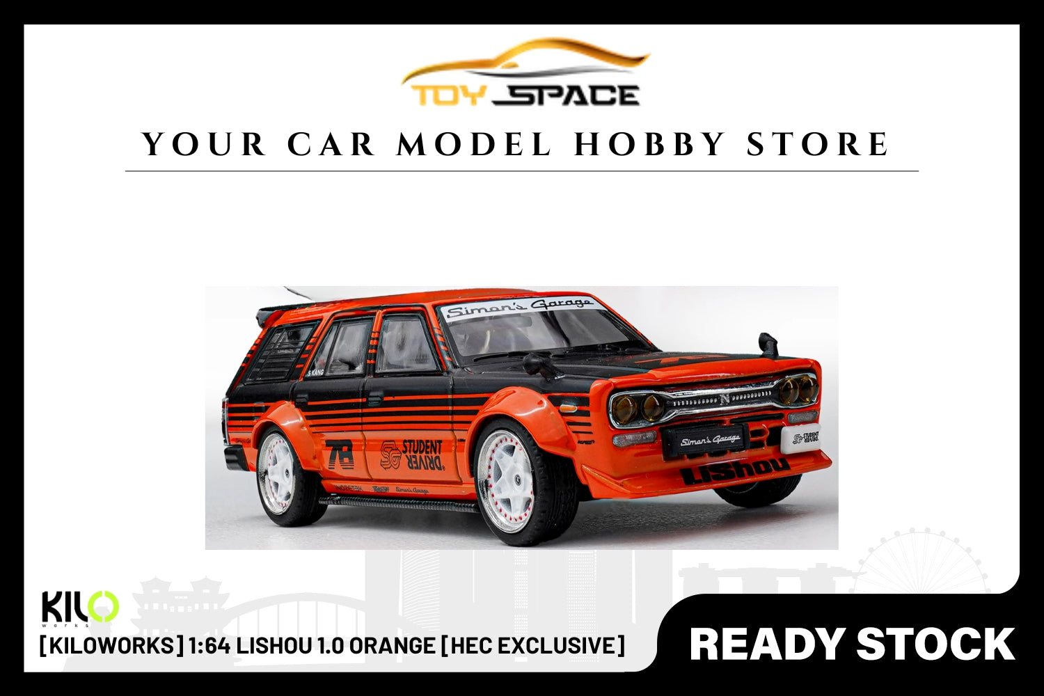 [KILOWORKS] 1:64 Lishou 1.0 Orange [HEC Exclusive]