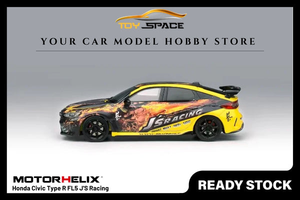 [MOTORHELIX] 1:64 Honda Civic Type R FL5 J'S Racing