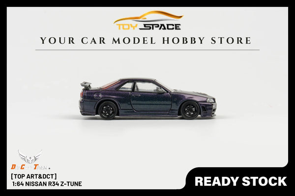 [TOPART&DCT] 1:64 Nissan R34 Z-Tune