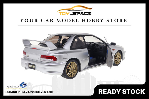 [SOLIDO] 1:18 Subaru Impreza 22B Silver 1998