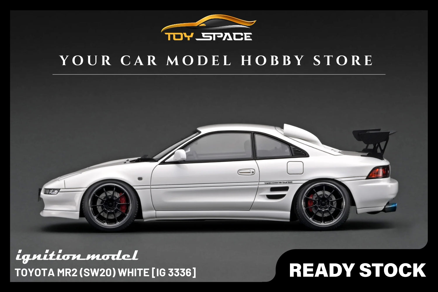 [IGNITION MODEL] 1/18 Toyota MR2 (SW20) White [IG3336]