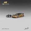 [CM MODEL] 1:64 Pagani Imola Gold Full Carbon