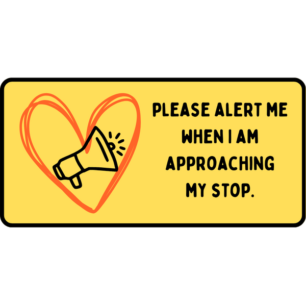 Please Let Me Know MRT Icon Keychain