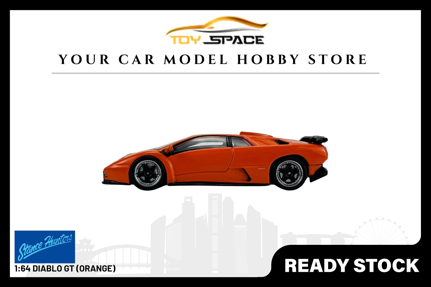 [STANCE HUNTERS] 1/64 Diablo GT - Toy Space Diecast Online Store Singapore