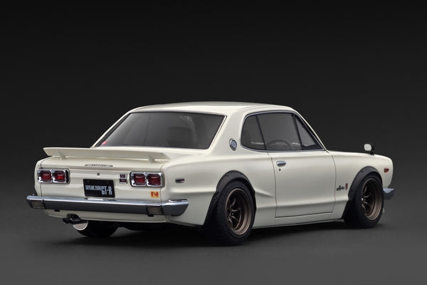 [IGNITION MODEL] 1:18 Nissan Skyline 2000 GT-R (KPGC10) White Ivory [IG4033]