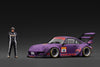 [IGNITION MODEL] 1:18 RWB 993 Matte Purple With Mr. Nakai [IG4042] - Toy Space Diecast Online Store Singapore
