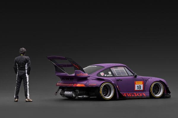[IGNITION MODEL] 1:18 RWB 993 Matte Purple With Mr. Nakai [IG4042]