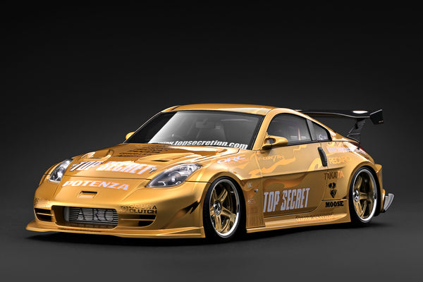 [IGNITION MODEL] 1:18 Top Secret Fairlady Z (Z33) Gold [IG4046]