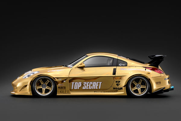 [IGNITION MODEL] 1:18 Top Secret Fairlady Z (Z33) Gold [IG4046]