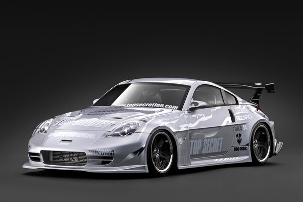 [IGNITION MODEL] 1:18 Top Secret Fairlady Z (Z33) Silver [IG4047]