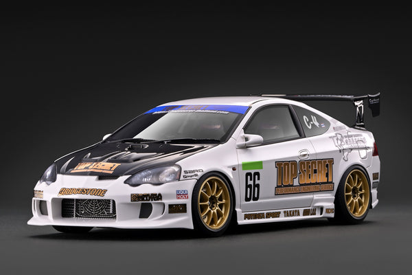 [IGNITION MODEL] 1:18 Top Secret Integra (DC5) White [IG4055]