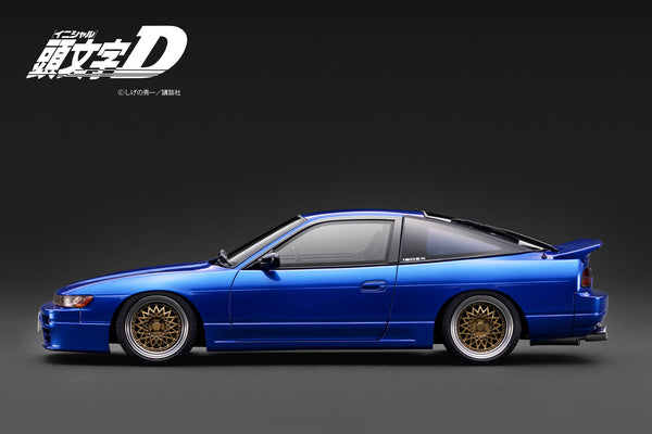 [IGNITION MODEL] 1:18 INITIAL D Nissan Sileighty Blue [IG4069]
