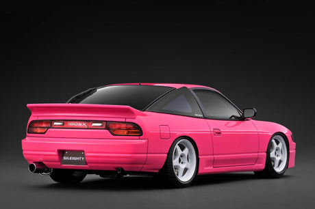 [IGNITION MODEL] 1:18 Nissan Sileighty Pink Metallic [IG4075] - Toy Space Diecast Online Store Singapore