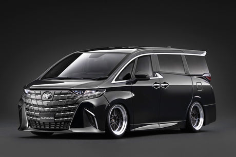 [IGNITION MODEL] 1:18 Toyota Alphard Z (H40W) Black [IG4082] - Toy Space Diecast Online Store Singapore