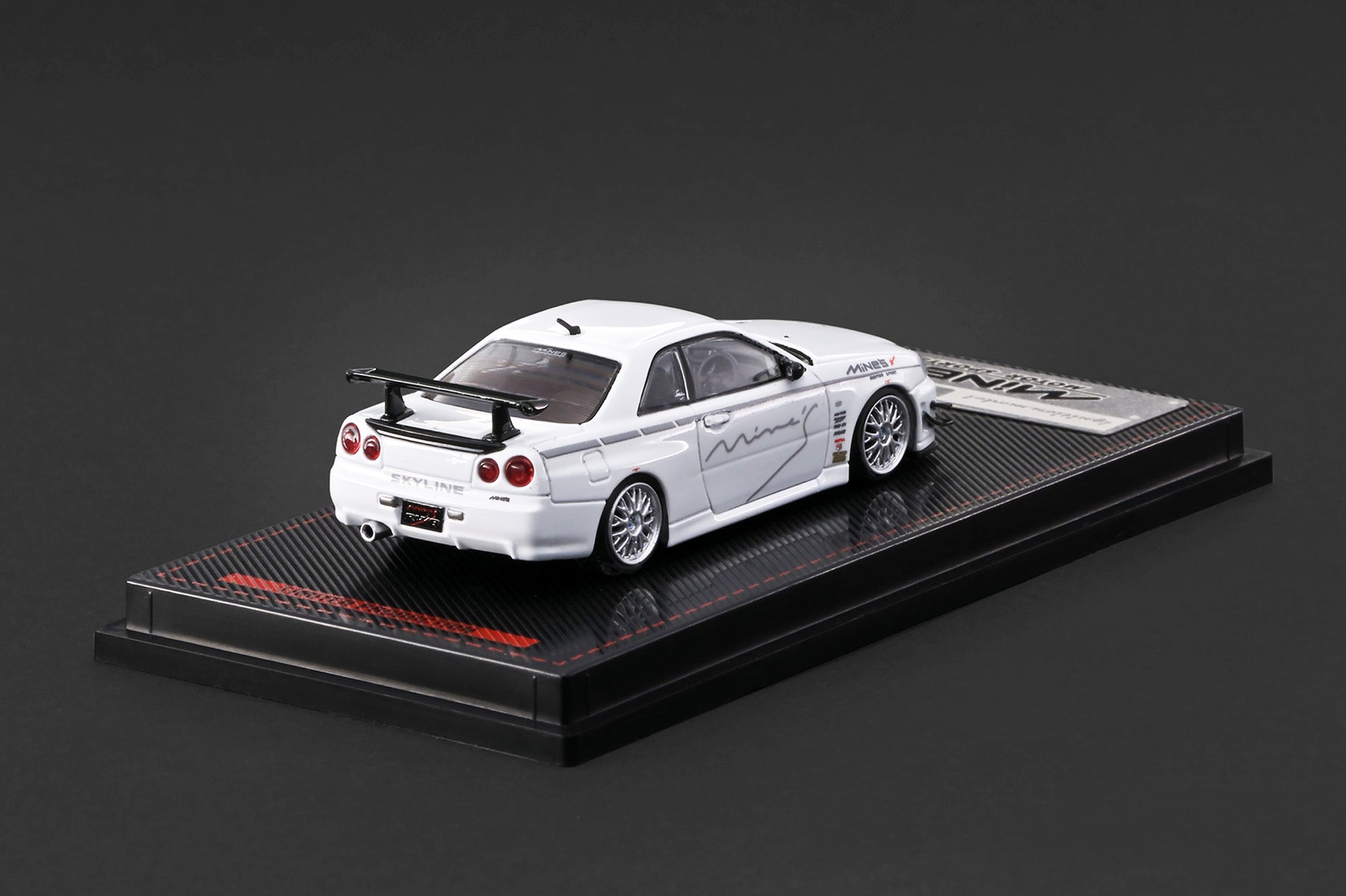 [IGNITION MODEL] 1:64 Nissan Skyline GT-R Mine's (R34) White [IG4092]