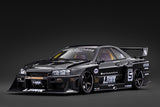 [IGNITION MODEL] 1:18 LB-ER34 Super Silhouette Skyline Black [IG4135] - Toy Space Diecast Online Store Singapore