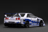 [IGNITION MODEL] 1:18 LB-ER34 Super Silhouette Skyline Silver [IG4136]