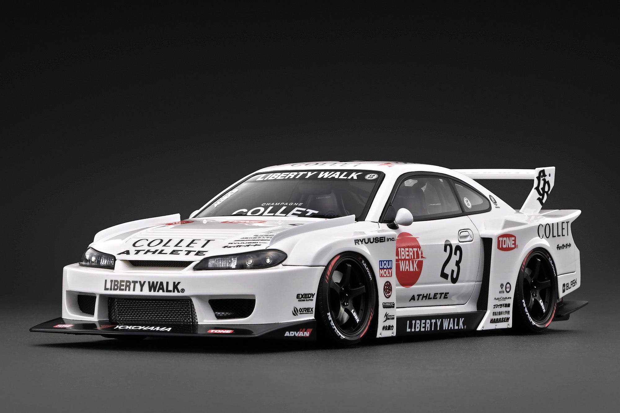 [IGNITION MODEL] 1:18 LB-Super Silhouette S15 Silvia White [IG4137]