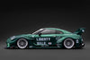[IGNITION MODEL] 1:18 LB-Silhouette Works GT Nissan 35GT-RR Green Metallic [IG4140]