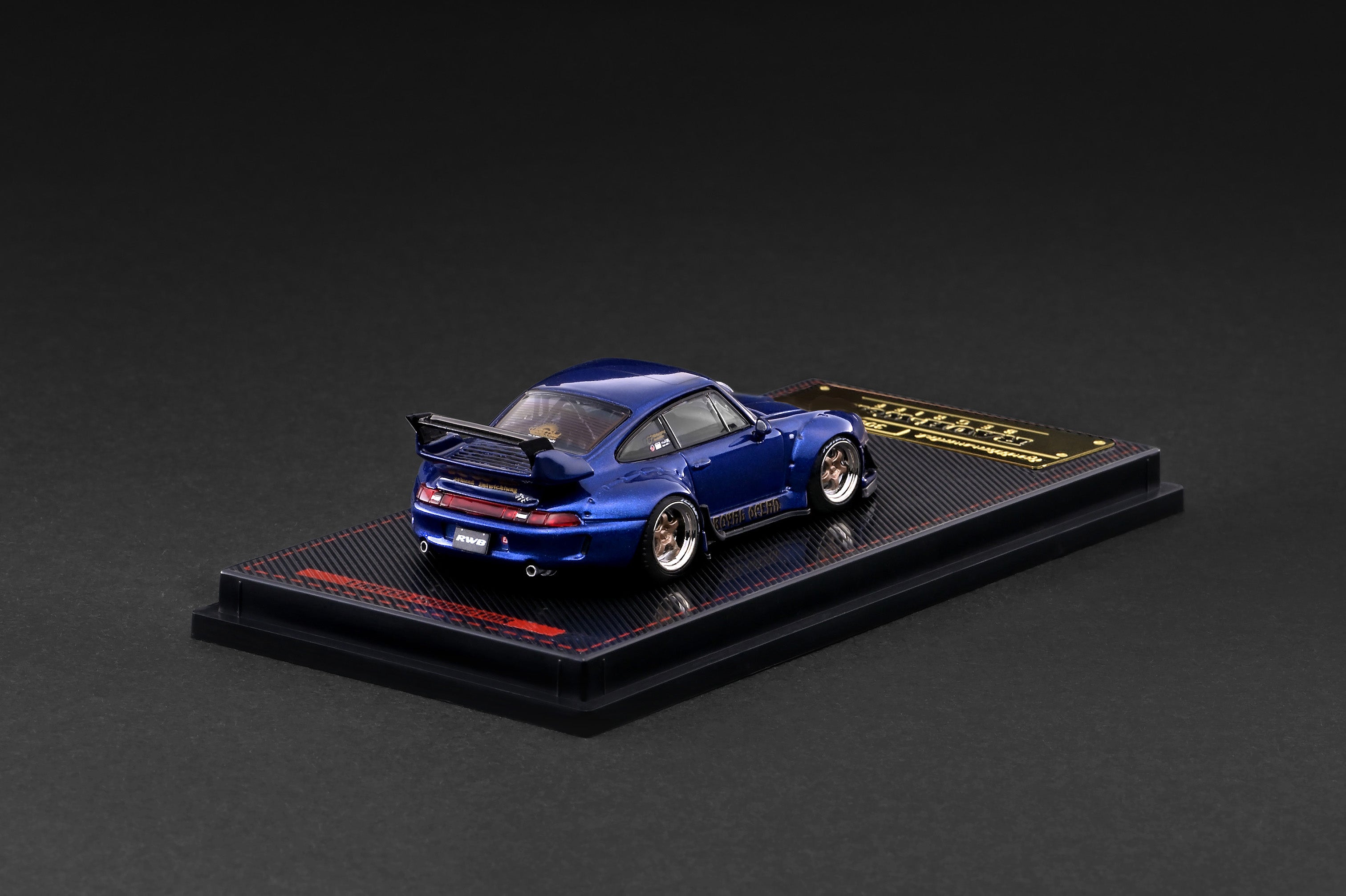 [IGNITION MODEL] 1:64 RWB 993 Blue Metallic 2026 TMCS Limited Edition [IG4143] - Toy Space Diecast Online Store Singapore