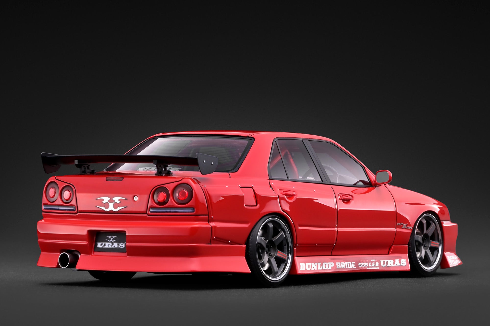 [IGNITION MODEL] 1:18 Uras Skyline ER34 Red Metallic [IG4198]