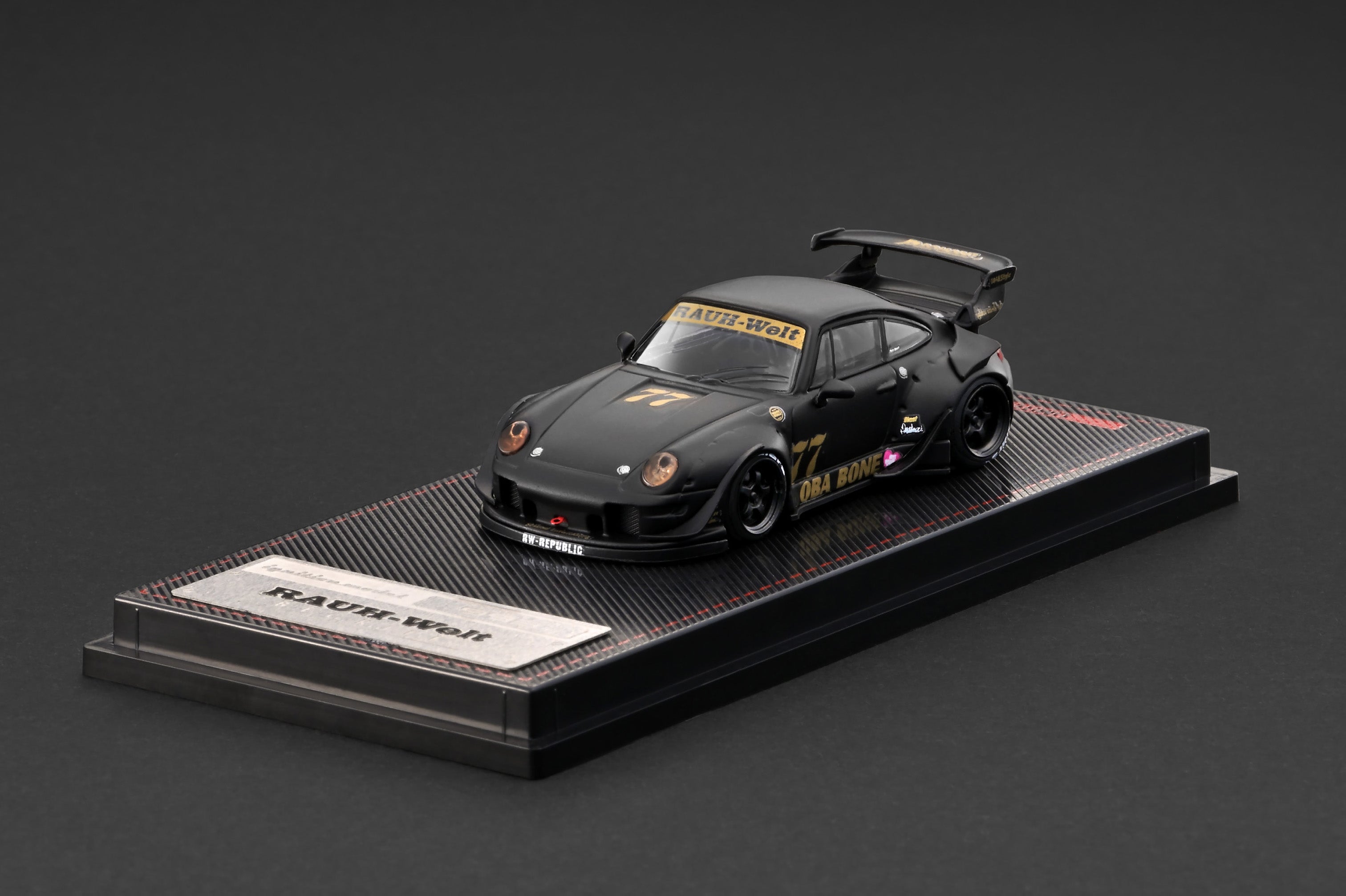 [IGNITION MODEL] 1:64 RWB 993 Matte Black [IG4212]