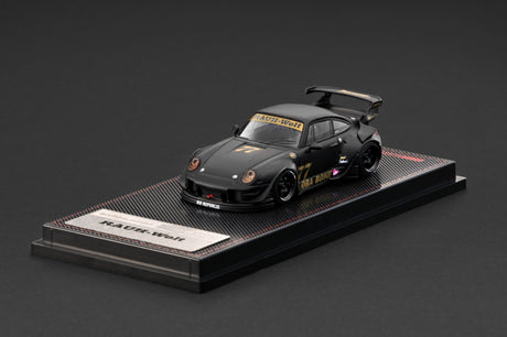 [IGNITION MODEL] 1:64 RWB 993 Matte Black [IG4212] - Toy Space Diecast Online Store Singapore