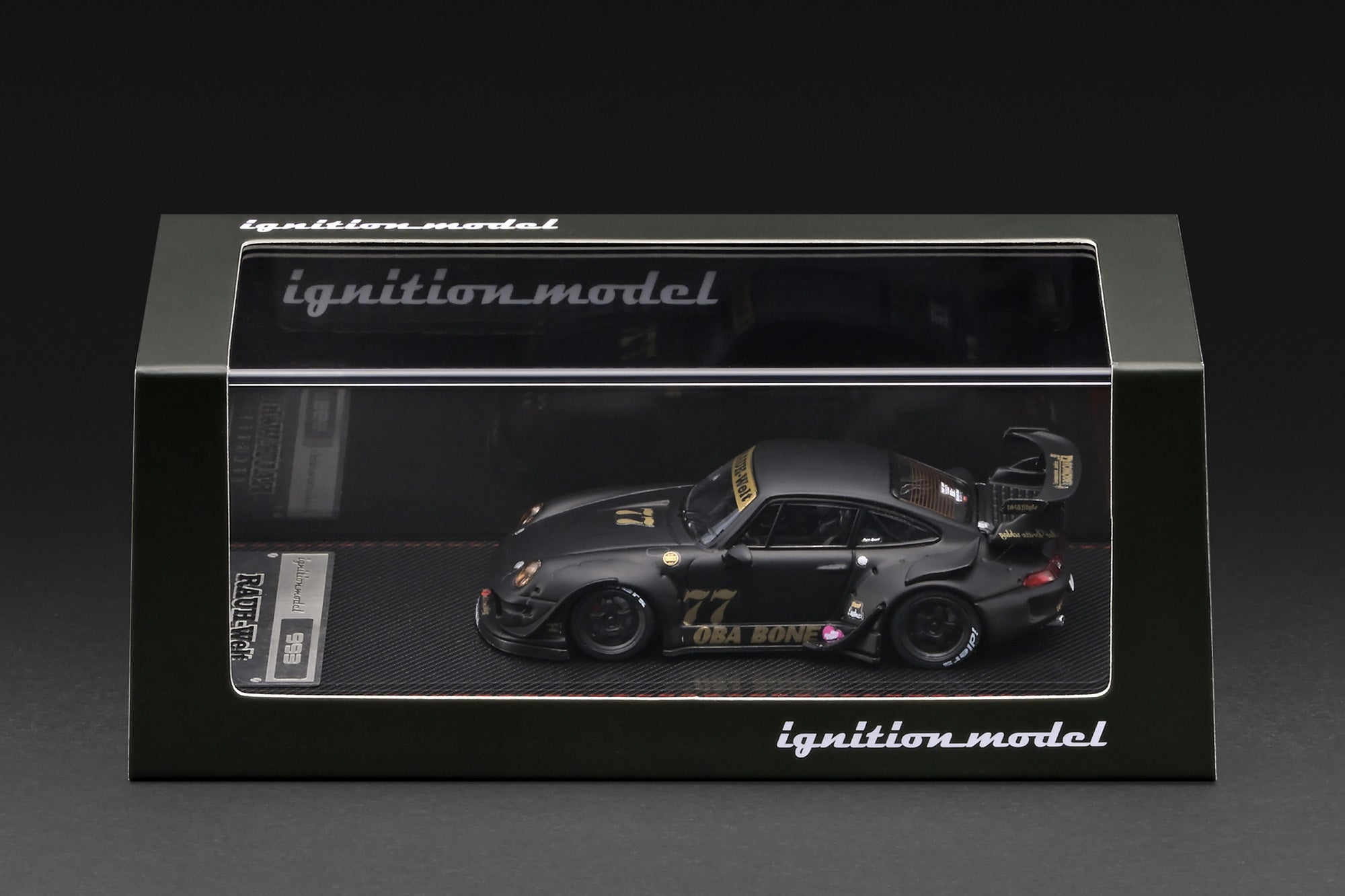 [IGNITION MODEL] 1:64 RWB 993 Matte Black [IG4212]