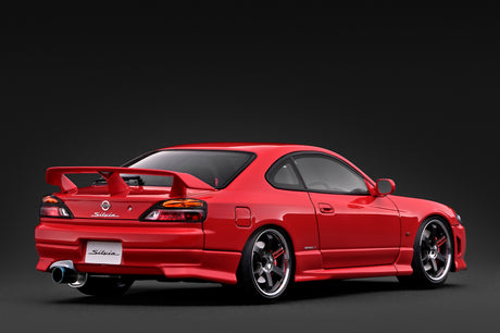 [IGNITION MODEL] 1:18 Nissan Silvia Spec R (S15) Red [IG4249] - Toy Space Diecast Online Store Singapore