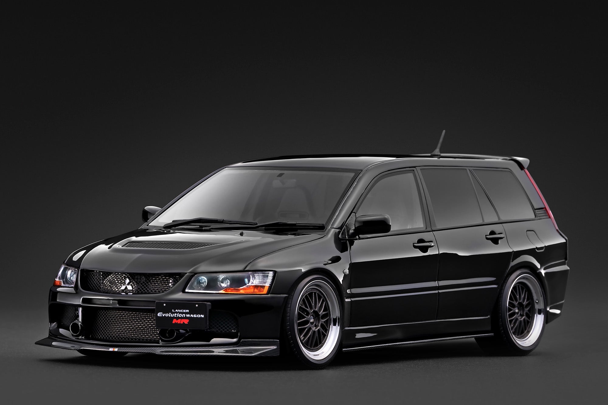 [IGNITION MODEL] 1:18 Mitsubishi Lancer Evolution Wagon MR (CT9W) Black [IG4252]