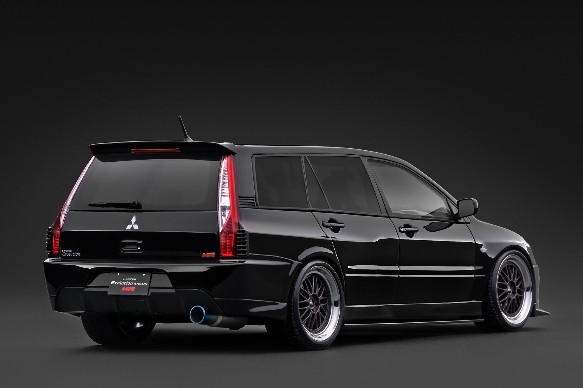 [IGNITION MODEL] 1:18 Mitsubishi Lancer Evolution Wagon MR (CT9W) Black [IG4252]