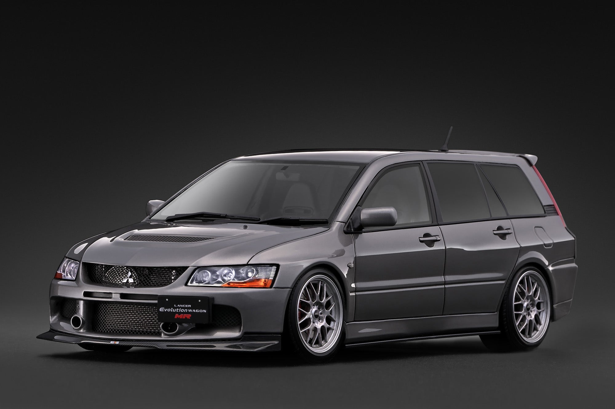 [IGNITION MODEL] 1:18 Mitsubishi Lancer Evolution Wagon MR (CT9W) Gun Metallic [IG4253]