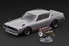 [IGNITION MODEL] 1:18 Nissan Skyline 2000 GT-R (KPGC110) Silver With Engine [IG4254]