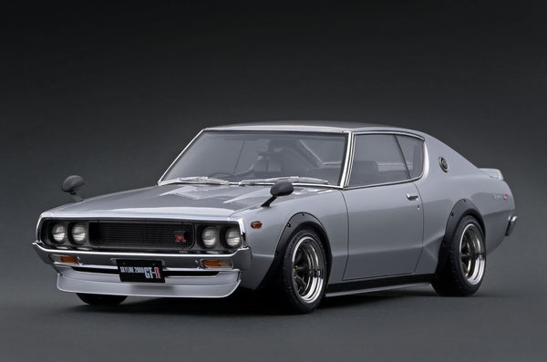 [IGNITION MODEL] 1:18 Nissan Skyline 2000 GT-R (KPGC110) Silver [IG4255]
