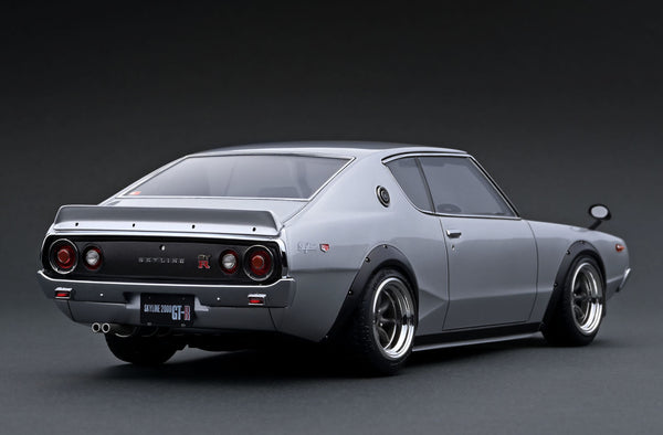 [IGNITION MODEL] 1:18 Nissan Skyline 2000 GT-R (KPGC110) Silver [IG4255]