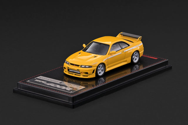 [IGNITION MODEL] 1:64 Nismo 400R (BCNR33) Yellow [IG4272] - Toy Space Diecast Online Store Singapore