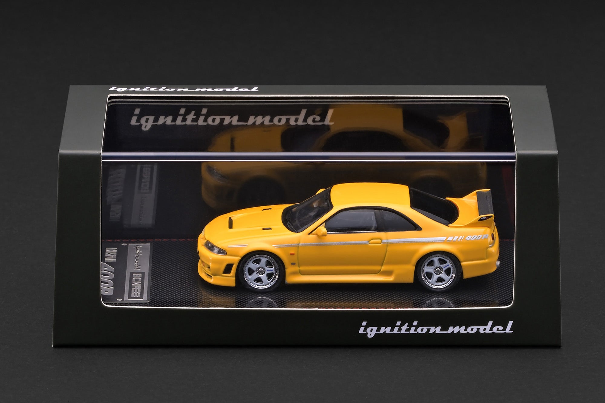 [IGNITION MODEL] 1:64 Nismo 400R (BCNR33) Yellow [IG4272]