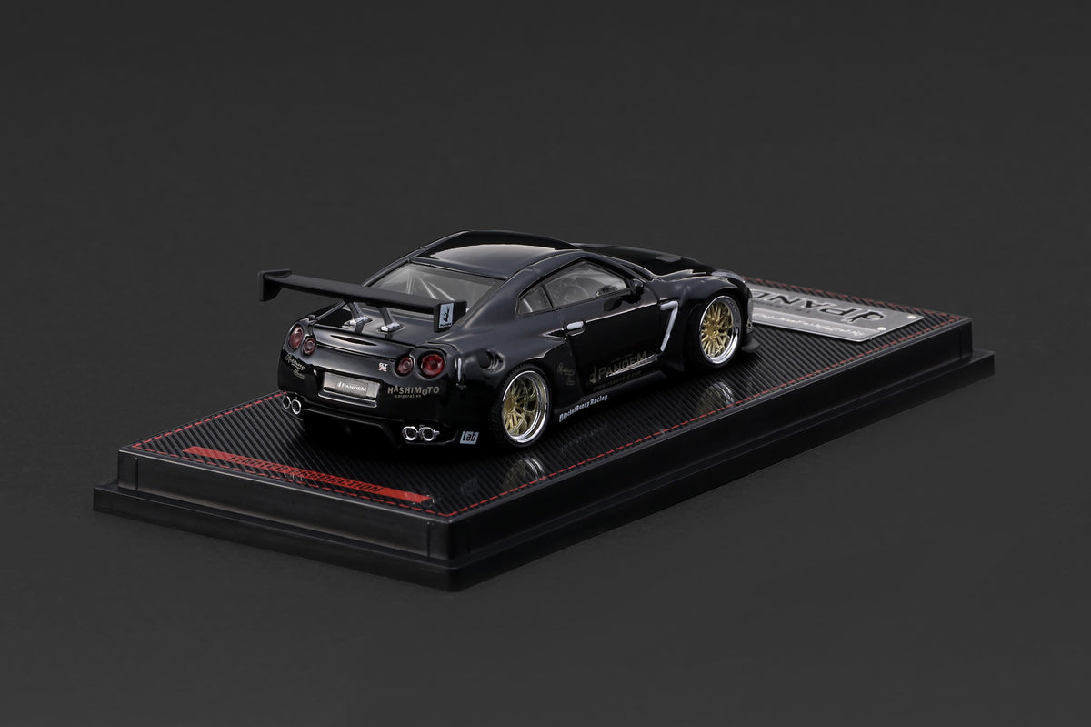 [IGNITION MODEL] 1:64 PANDEM R35 GT-R Black Metallic [IG4277] - Toy Space Diecast Online Store Singapore