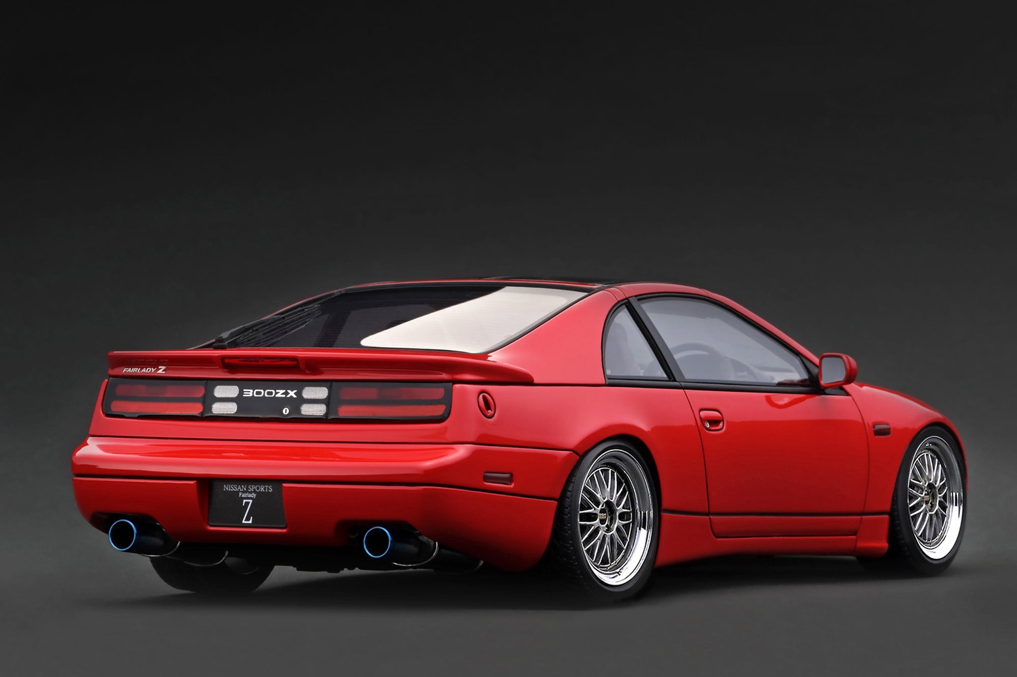 [IGNITION MODEL] 1:18 Nissan Fairlady Z 2by2 (Z32) Red [IG4307]