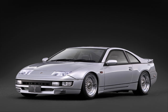 [IGNITION MODEL] 1:18 Nissan Fairlady Z 2by2 (Z32) Silver [IG4310] - Toy Space Diecast Online Store Singapore