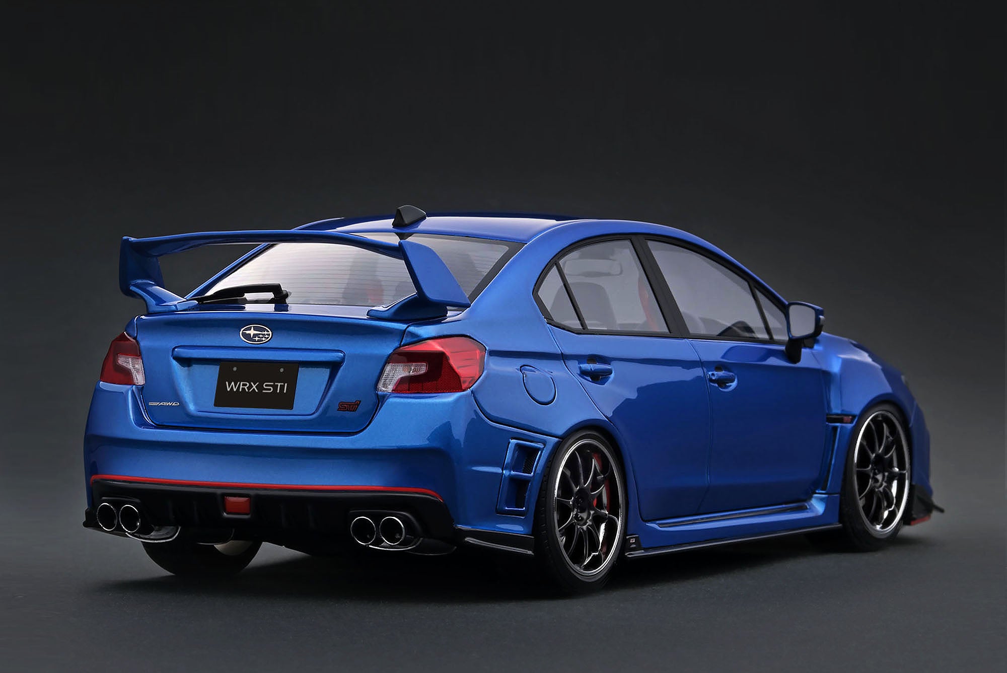[IGNITION MODEL] 1:18 Subaru WRX STI (CBA-VAB) Blue Metallic [IG4312]