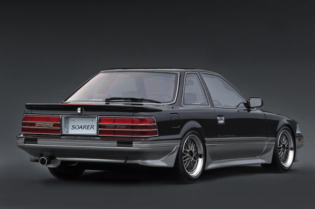 [IGNITION MODEL] 1:18 Toyota Soarer (Z20) 2.0GT-Twin Turbo L Black/Silver [IG4327] - Toy Space Diecast Online Store Singapore