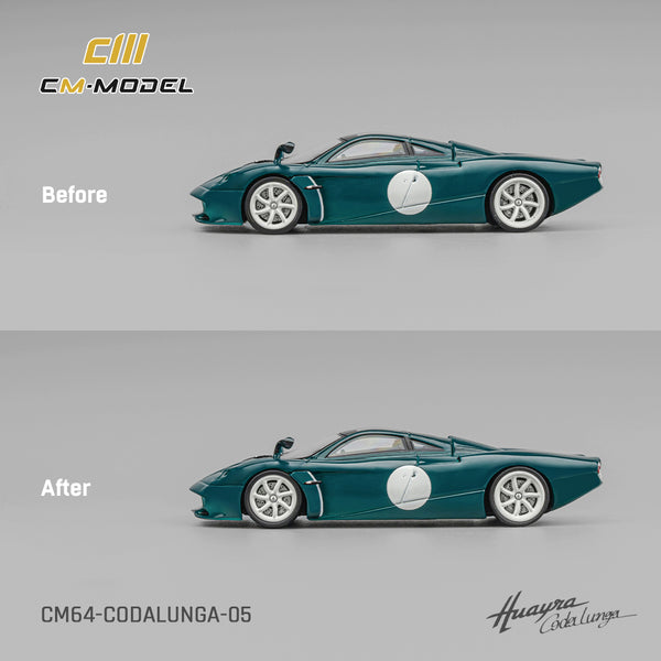 [CM MODEL] 1:64 Pagani Codalunga Green