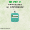 Value Checker Machine MRT Icons Keychain