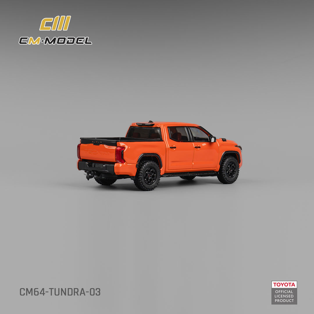 [CM MODEL] 1:64 Toyota Tundra TRD Orange