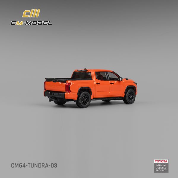 [CM MODEL] 1:64 Toyota Tundra TRD Orange