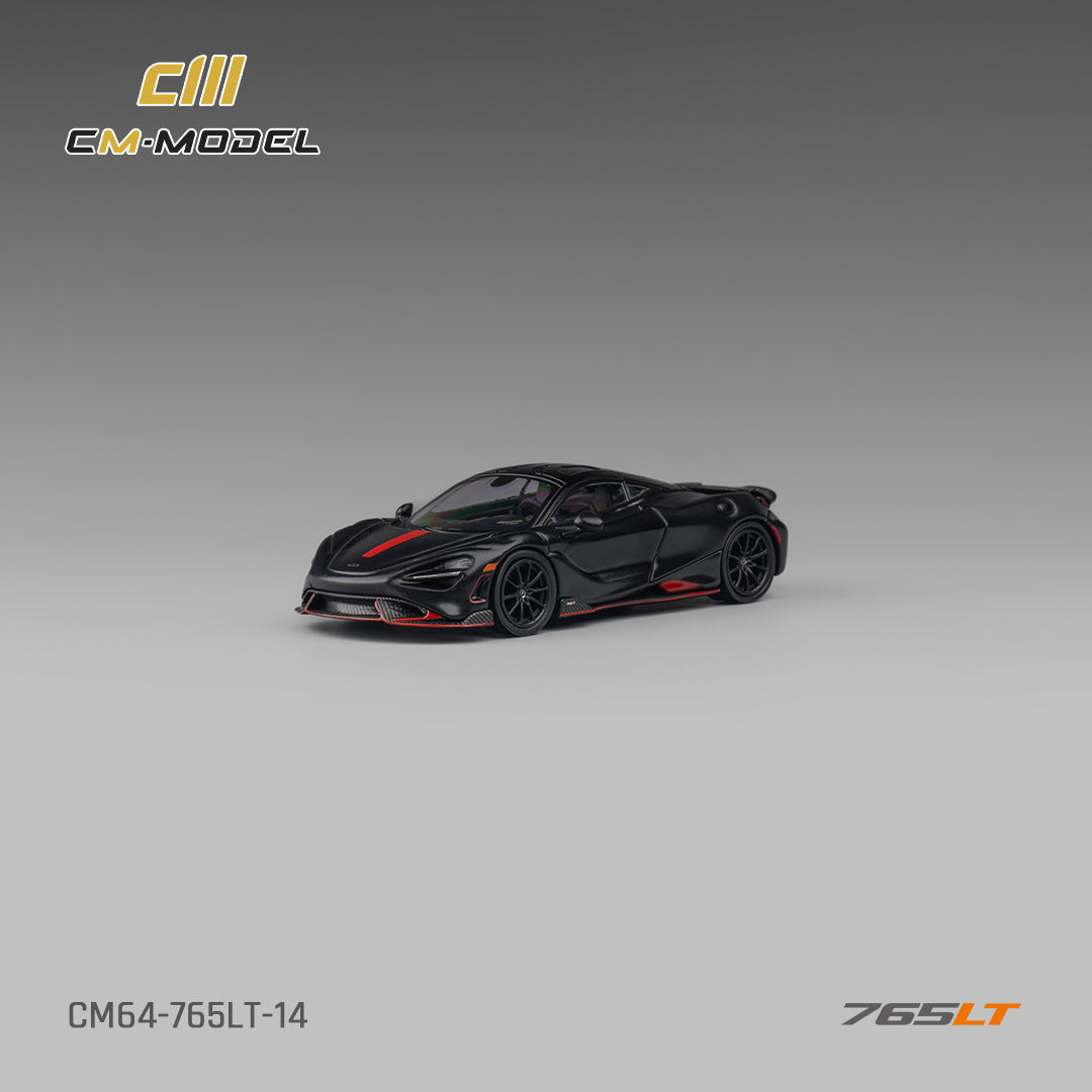 [CM MODEL] 1:64 Mclaren 765LT Matt Black